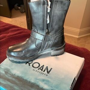 ROAN by Bedstu Black Combat Boots